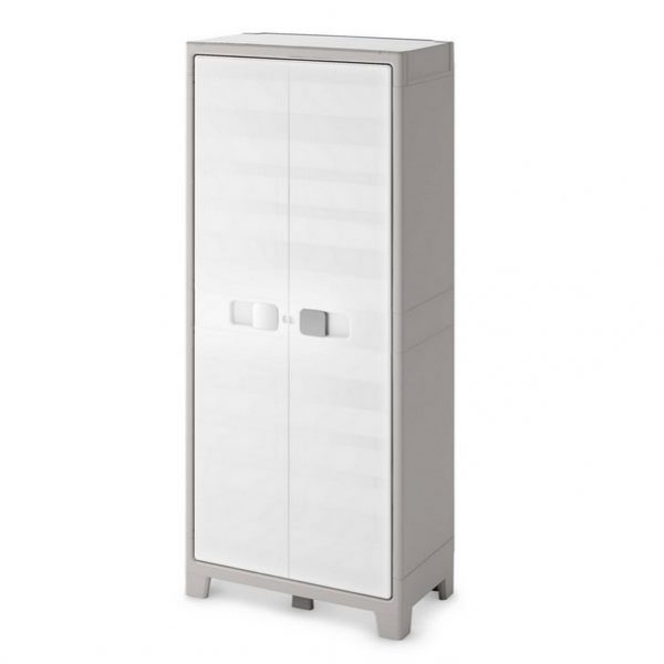 Dulap din plastic cu 4 rafturi, 182x80x44 cm
