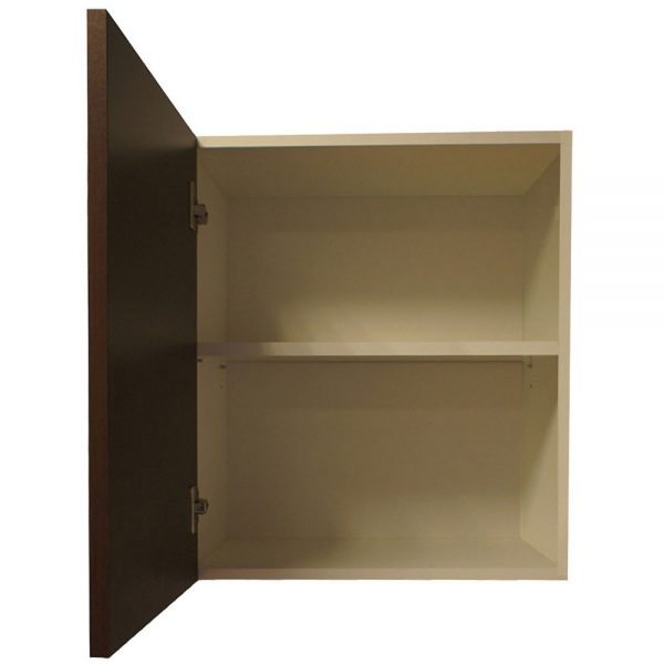 Cabinet suspendat bucatarie, 40x30x50 cm, PAL Alb/Wenge