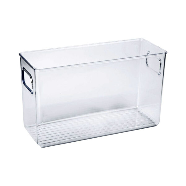 Recipient organizare frigider, 24x8x15 Plastic Transparent