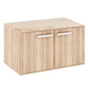 Comoda de birou cu 2 usi 90x47x51 cm PAL Stejar Sonoma